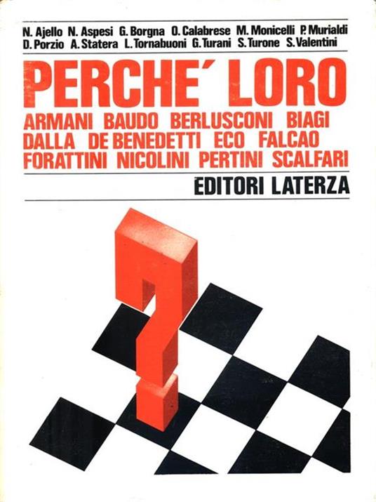Perchè loro - copertina