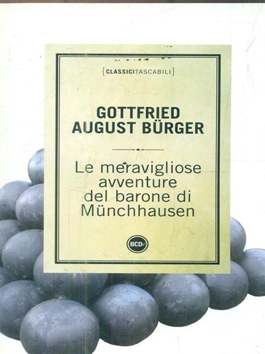 Le meravigliose avventure del barone di Münchhausen - Gottfried A. Bürger - copertina
