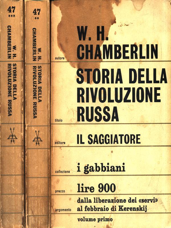 Storia della Rivoluzione Russa. 3 Volumi