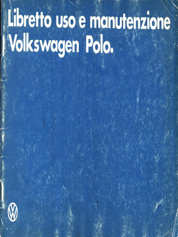 Volkswagen Polo. Libretto uso e manutenzione