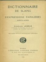 Dictionnaire de slang et d'expressions familieres anglaises
