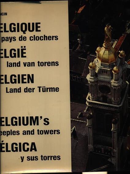Belgique pays de clochers - Gus Poncin - copertina