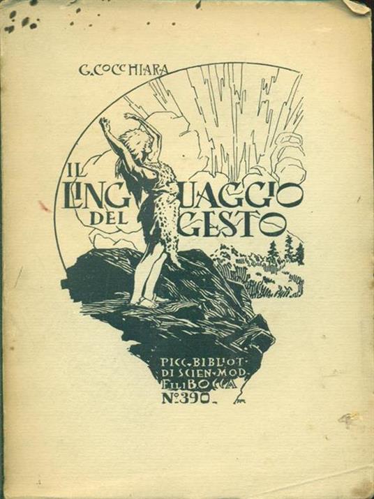 Il linguaggio del gesto - Giuseppe Cocchiara - copertina