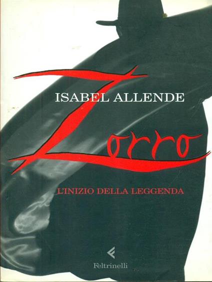 Zorro - Isabel Allende - copertina