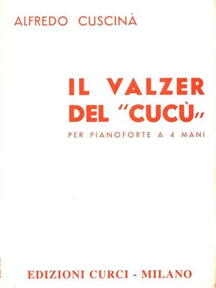 Il valzer del Cucù - Alfredo Cuscinà - copertina