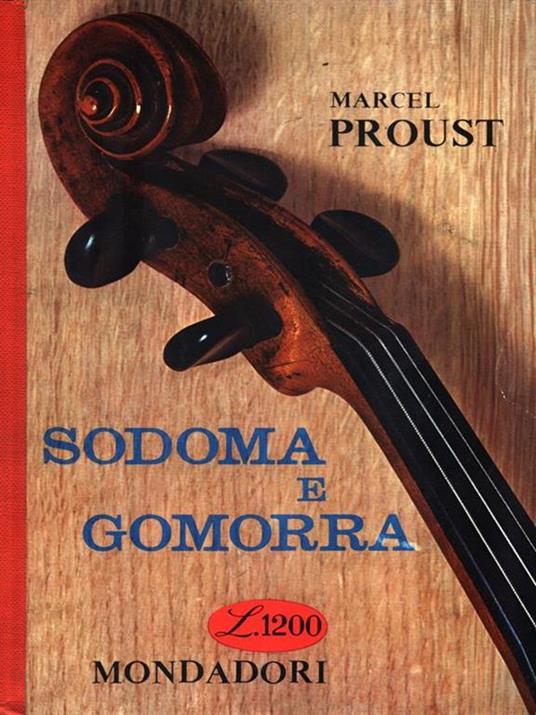 Sodoma e gomorra - Marcel Proust - copertina