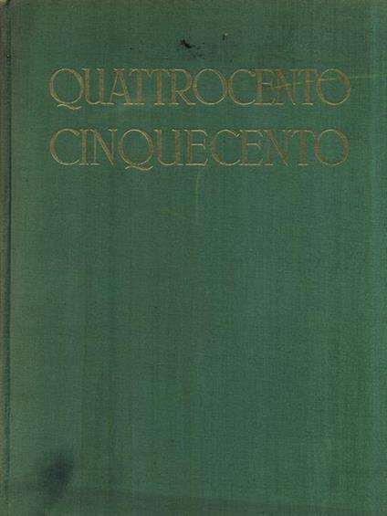 Quattrocento Cinquecento I - Eva Tea - copertina