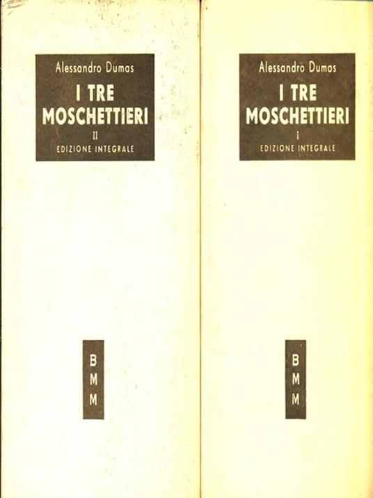 I tre moschettieri. 2 Volumi - Alexandre Dumas - copertina