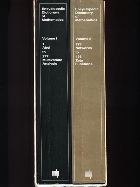 Encyclopedic Dictionary of Mathematics. 2 Volumes - copertina