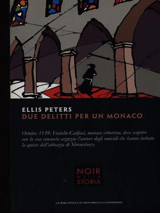 Due delitti per un monaco - Ellis Peters - copertina