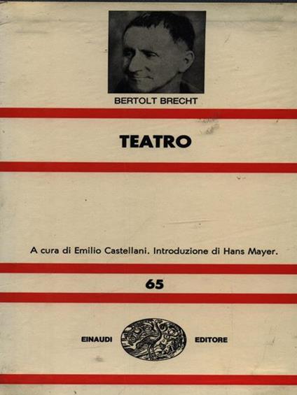 Teatro 2vv - Bertolt Brecht - copertina
