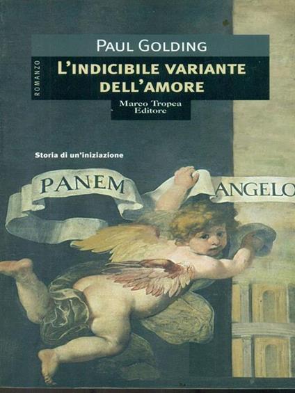 L' indicibile variante dell'amore - Paul Golding - copertina