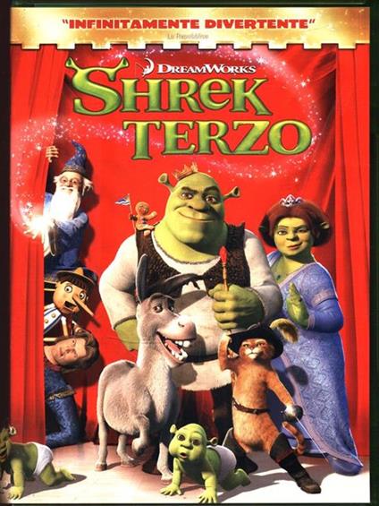 DVD: Shrek Terzo - copertina