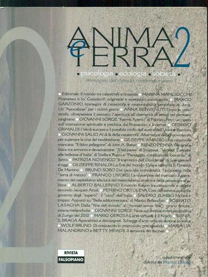 Anima e terra - copertina