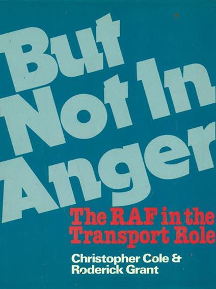 But Not in Anger - Roderick Grant - copertina