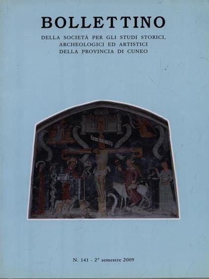 Bollettino Società Studi Storici n. 141/2 semestre 2009 - copertina