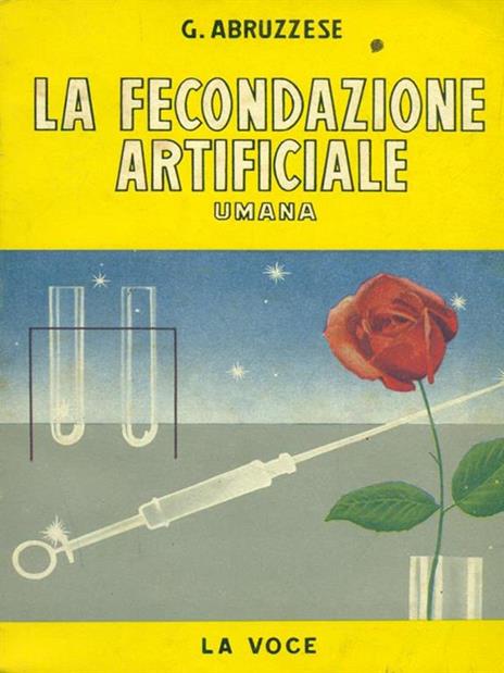 La fecondazione artificiale umana - G. Abruzzese - copertina