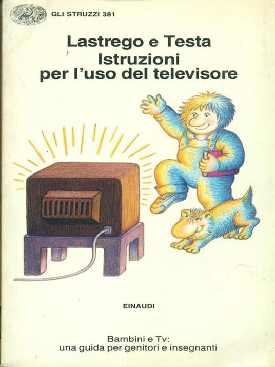 Istruzioni per l'uso del televisore - copertina
