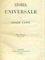 Storia Universale. Tomo IV