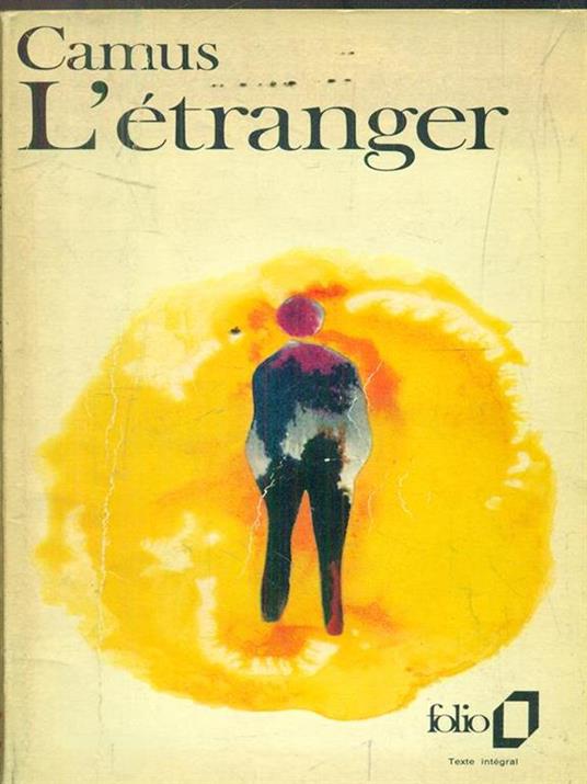 L' etranger - Albert Camus - copertina