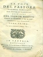 La voce del pastore. Tomo I