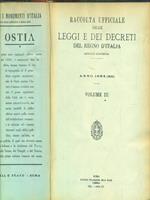 Raccolta delle leggi e decreti del regno d'Italia. Anno 1934. Volume III