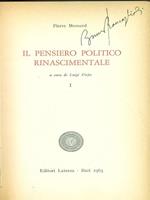 Il pensiero politico rinascimentale. Vol 1