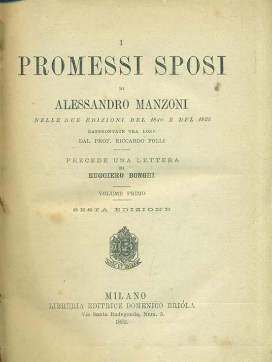 I Promessi Sposi - Alessandro Manzoni - 2