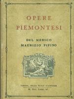 Opere Piemontesi del medico Maurizio Pipino