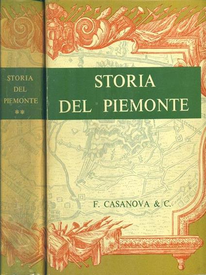 Storia del Piemonte. 2 Volumi - copertina