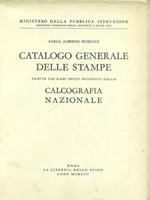 Catalogo generale delle stampe