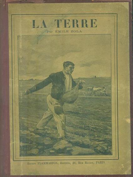 La terre - Émile Zola - copertina
