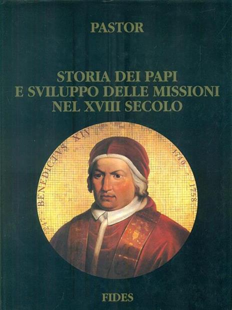 Storia dei Papi - Lodovico Pastor - copertina