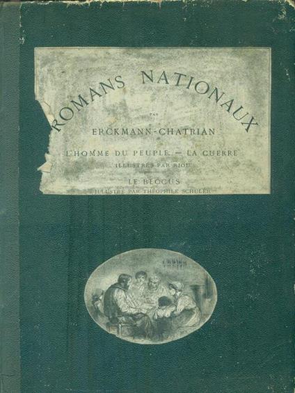 Romans Nationaux - Emile Erckmann - copertina