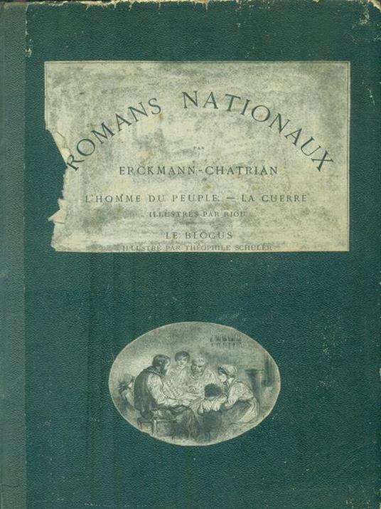 Romans Nationaux - Emile Erckmann - copertina