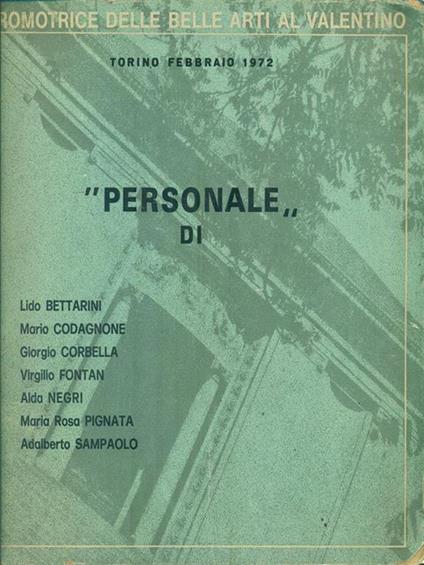 Personale - copertina