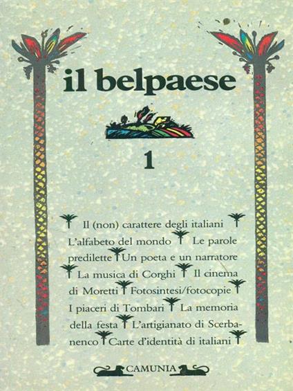 Il belpaese 1 - copertina