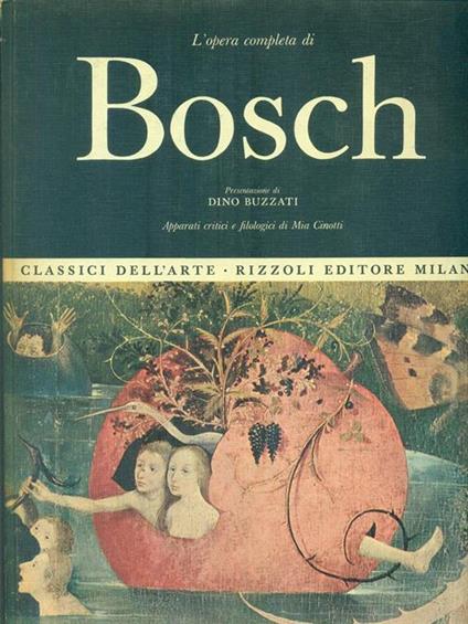 L' opera completa di Bosch - copertina