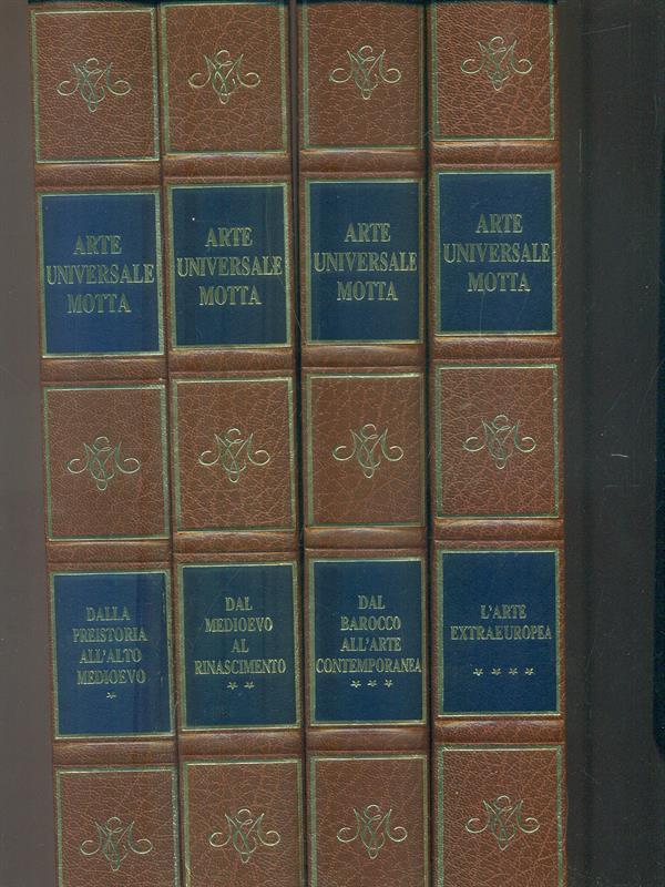 Arte Universale Motta. 4 Volumi