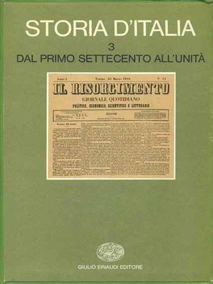 Storia d'Italia - copertina