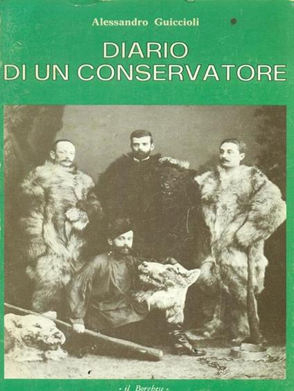 Diario di un conservatore - Alessandro Guiccioli - copertina