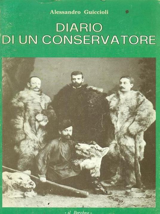 Diario di un conservatore - Alessandro Guiccioli - copertina