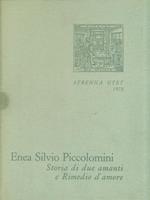 Enea Silvio Piccolomini. Storia di due amanti e Rimedio d'amore