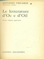 Le  letterature d'oc e d'oil