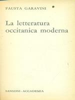 La letteratura occitanica moderna