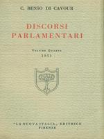 Discorsi Parlamentari. Volume quarto 1851
