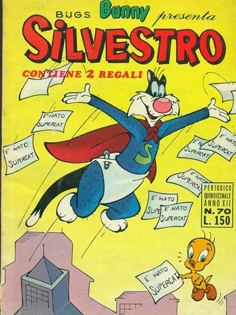 Bugs Bunny presenta Silvestro n.70. Dicembre 1971 - 2