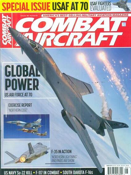 Combact Aircraft Volume 18/n.8 - copertina