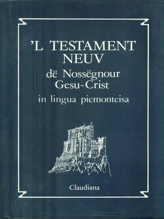 'L Testament Neuv - copertina