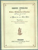 Cenni storici della città e cittadella di Torino